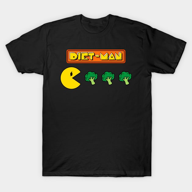 Diet-man! T-Shirt by Raffiti